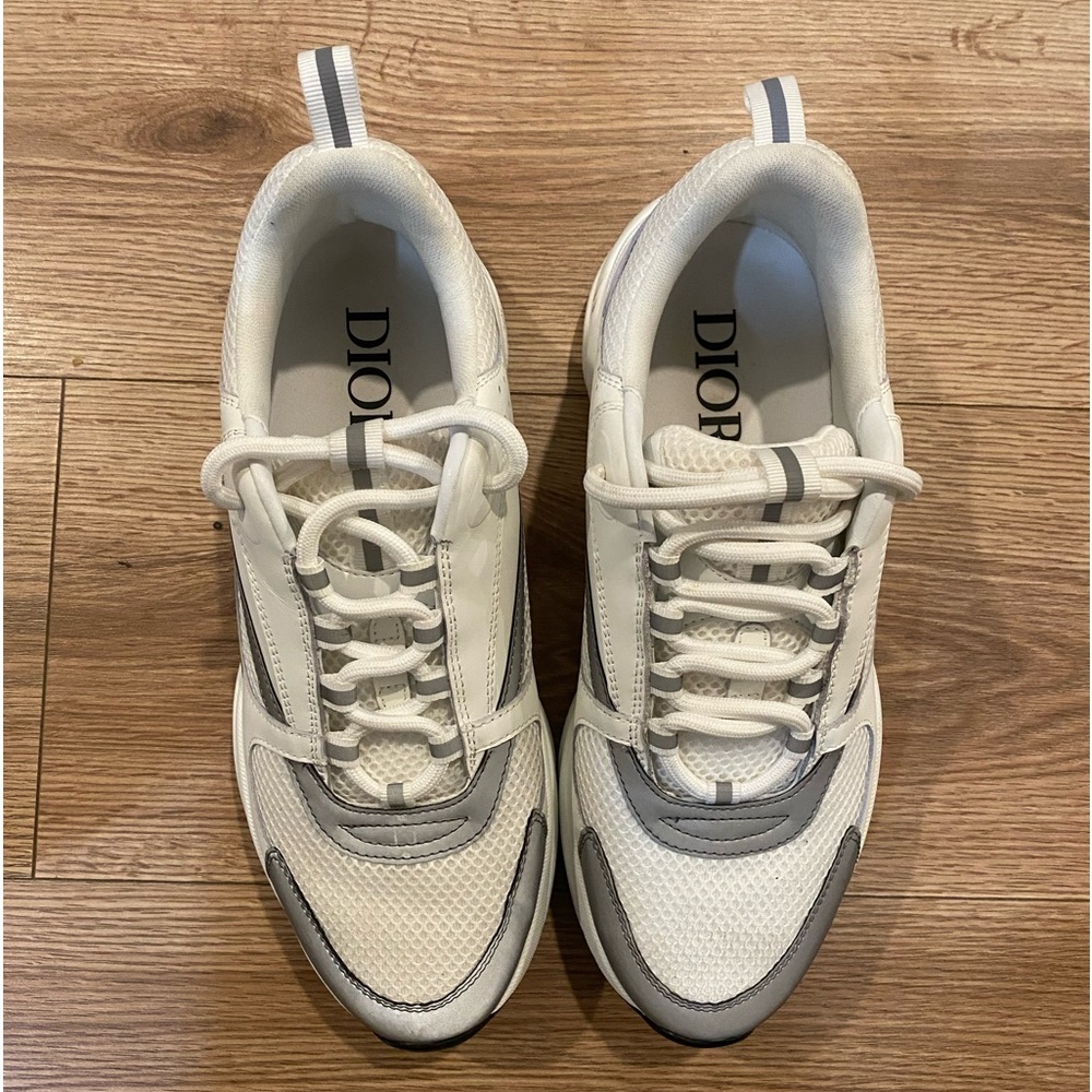 Dior B22 White and Silver (Reflective)